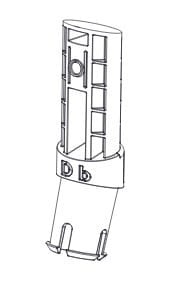Część zapasowa do drabinki Dome Climber - Db