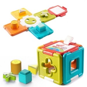 Zabawka edukacyjna 2w1 Sorter i Układanka