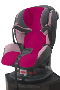 Wkładka antypotowa do fotelika samochodowego 9-18 kg - różowa