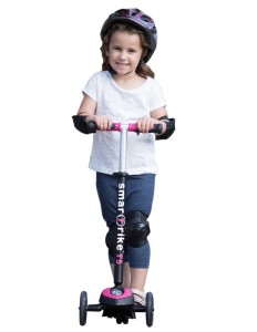 Hulajnoga Smart Trike Scooter T5 - różowy