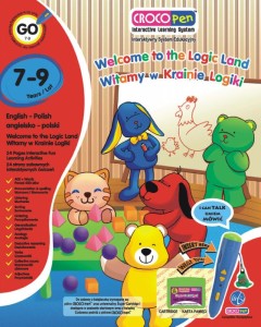Interaktywna Książka z serii Crocopen-Witamy w Krainie Logiki 7-9 lat