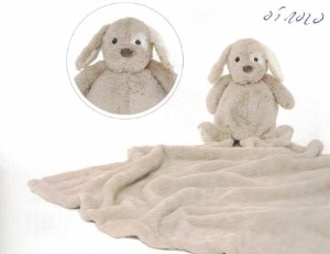 Cloud b® Blankie Buddies™ Kocyk z przytulanką piesek Patch