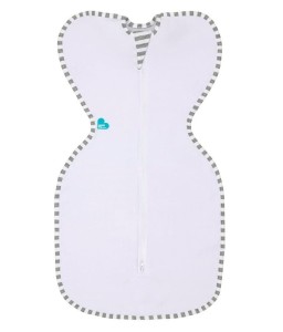 Otulacz Swaddle UP - rozmiar S - biały - ETAP 1 Organic