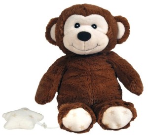 Cloud b®Hugginz™ Plush-Monkey - Pozytywka pluszowa Małpka