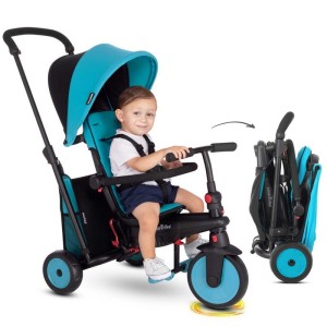 Smart Trike Składany rowerek Folding Trike STR 3 6w1 - niebieski