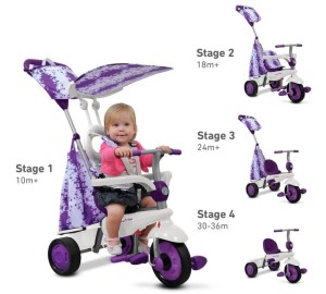 Pojazd/Rowerek Smart Trike Spirit - fioletowy