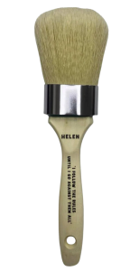 Helen Oval Long 1.5" Clay & Chalk Paint Brush