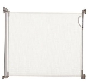 Bramka zabezpieczająca Roll Up (W: 140cm x H: 75cm) - biała