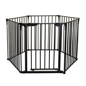 Bramka bezpieczeństwa Royale Converta 3w1 (W:85-375cm x H:74cm) czarna