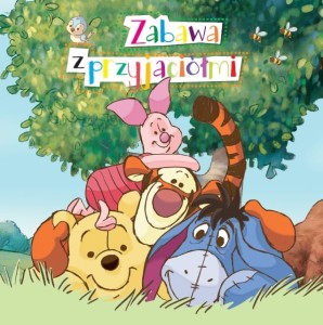 Piszcząca książeczka do kąpieli - Kubuś i zabawa z przyjaciółmi